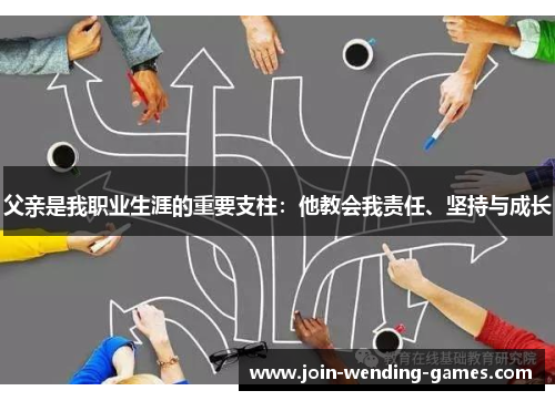 父亲是我职业生涯的重要支柱：他教会我责任、坚持与成长