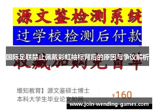 国际足联禁止佩戴彩虹袖标背后的原因与争议解析